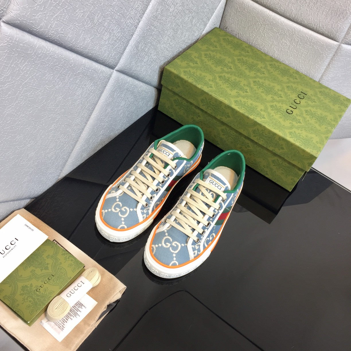 GUCCI 1977 Low-Top GG Canvas Sneakers – 2020 Classic Release