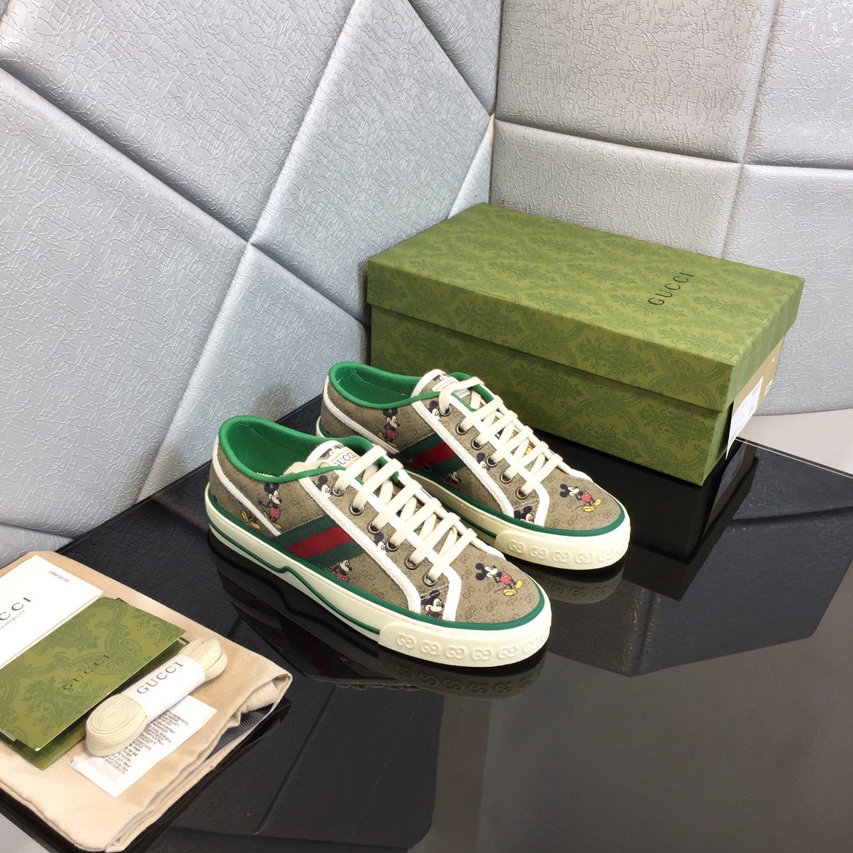 GUCCI 1977 Low-Top GG Canvas Sneakers – 2020 Edition