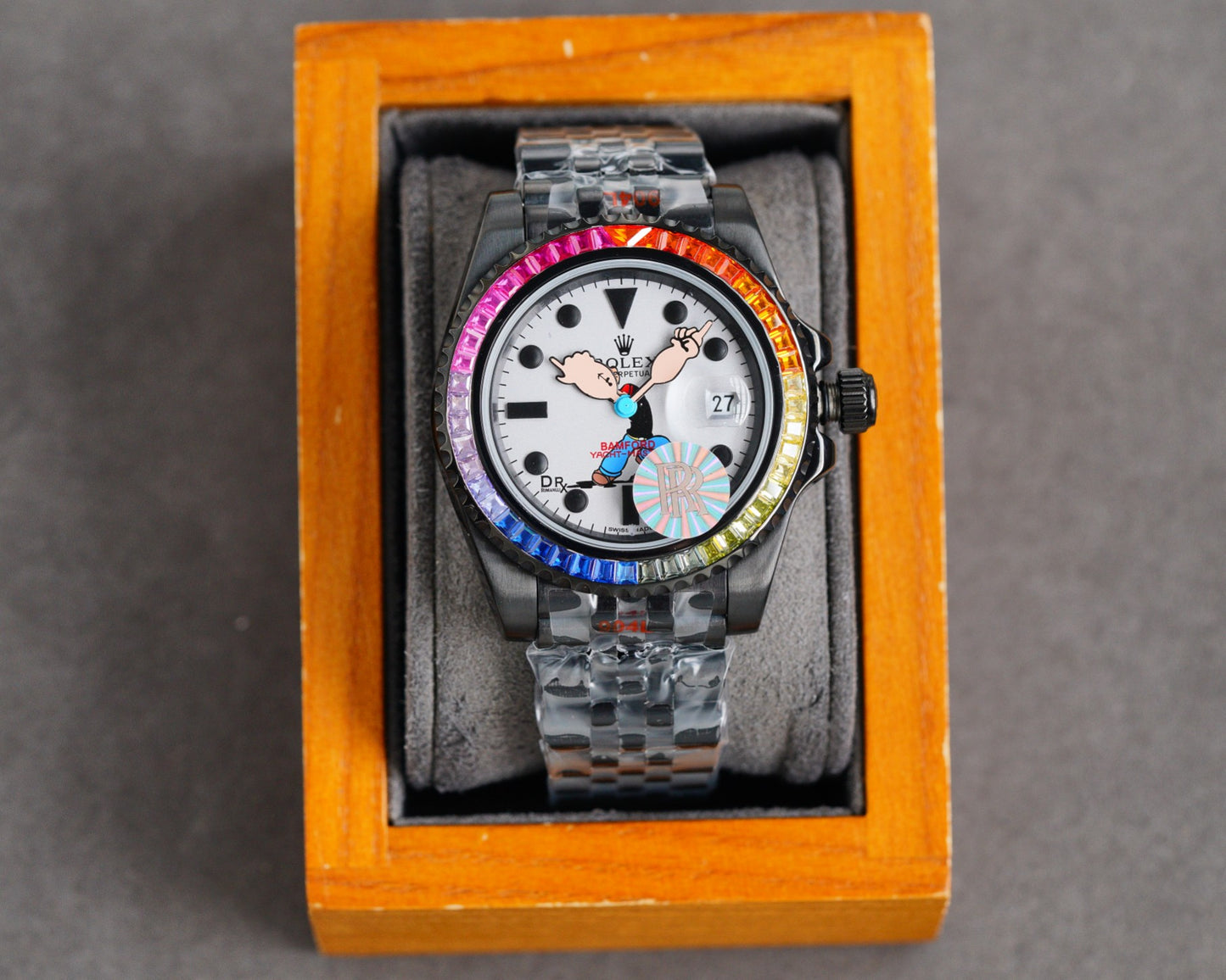 Rolex Yacht-Master – Rainbow Bezel Limited 1:1 Replica