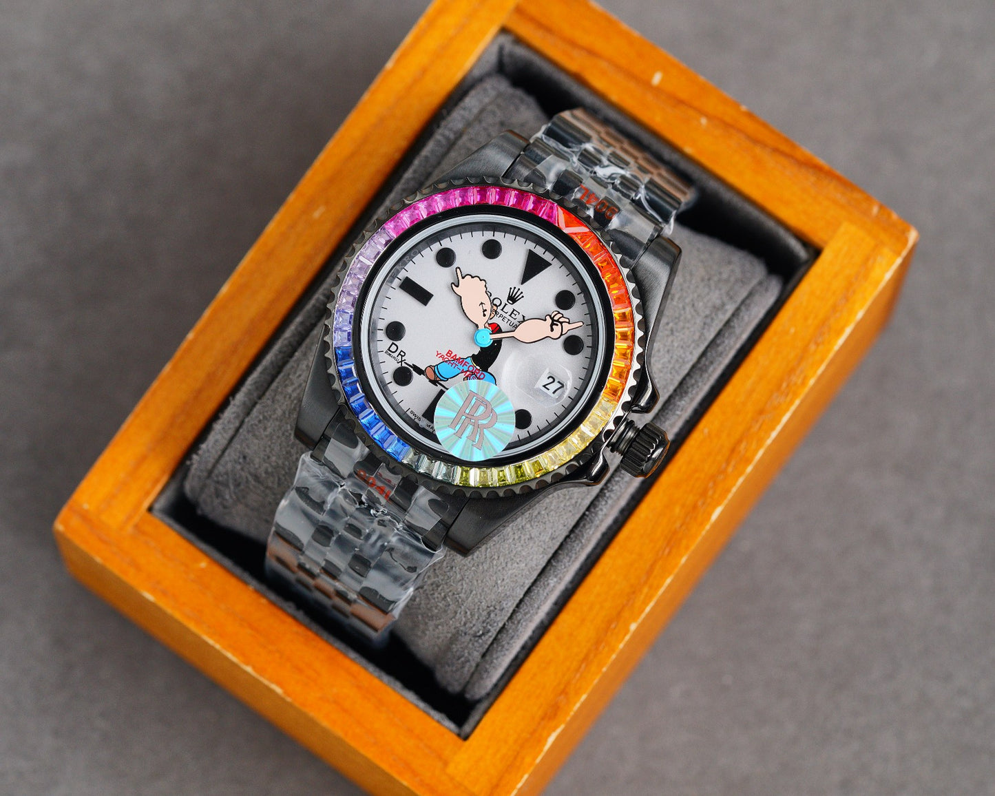 Rolex Yacht-Master – Rainbow Bezel Limited 1:1 Replica