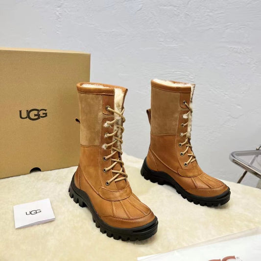 UGG 2024 Shearling Work Boots – 1:1 Replica, Trendy Winter Must-Have