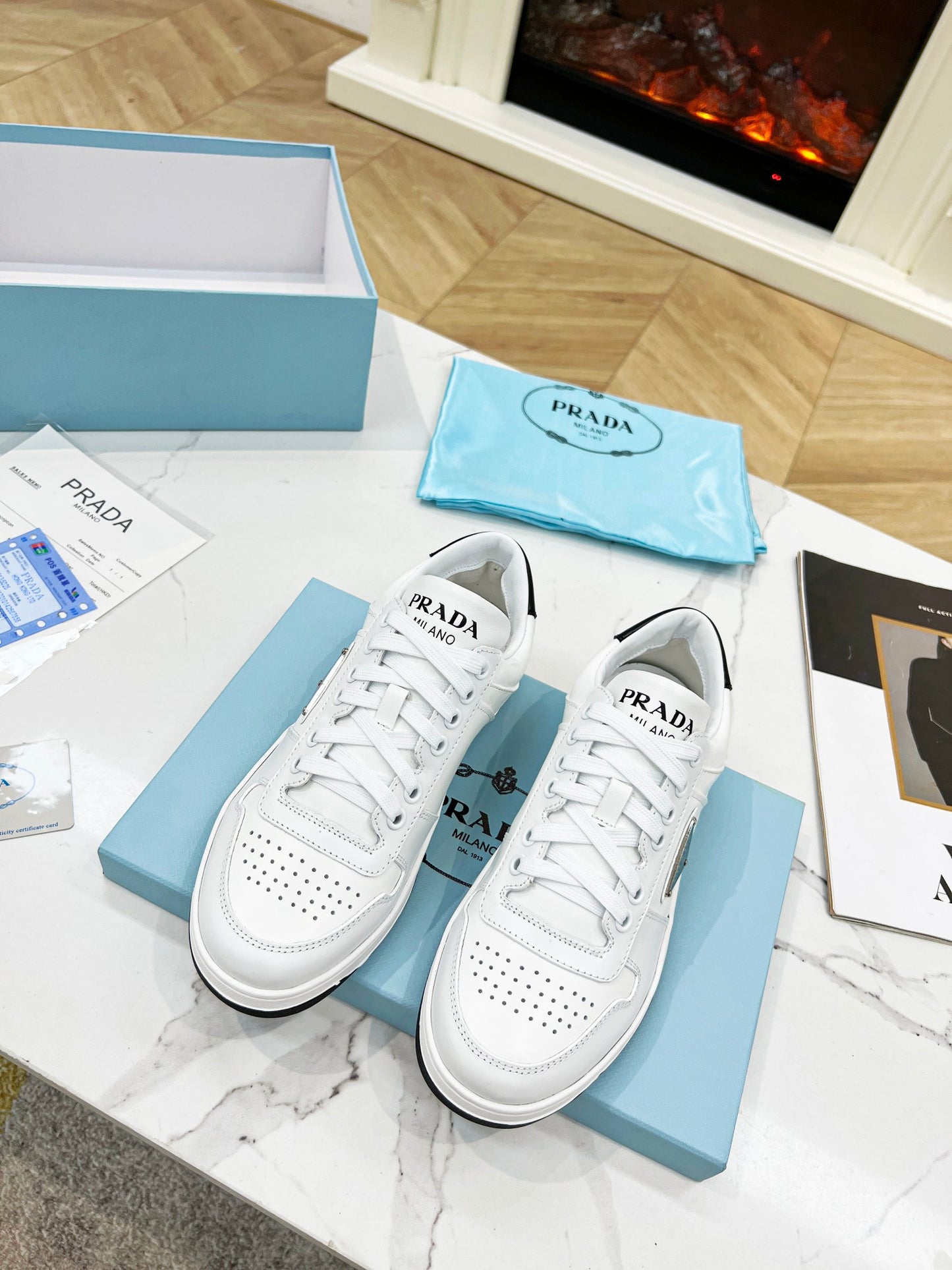 Prada 2023 Couple’s Leather Loafers – Premium Edition