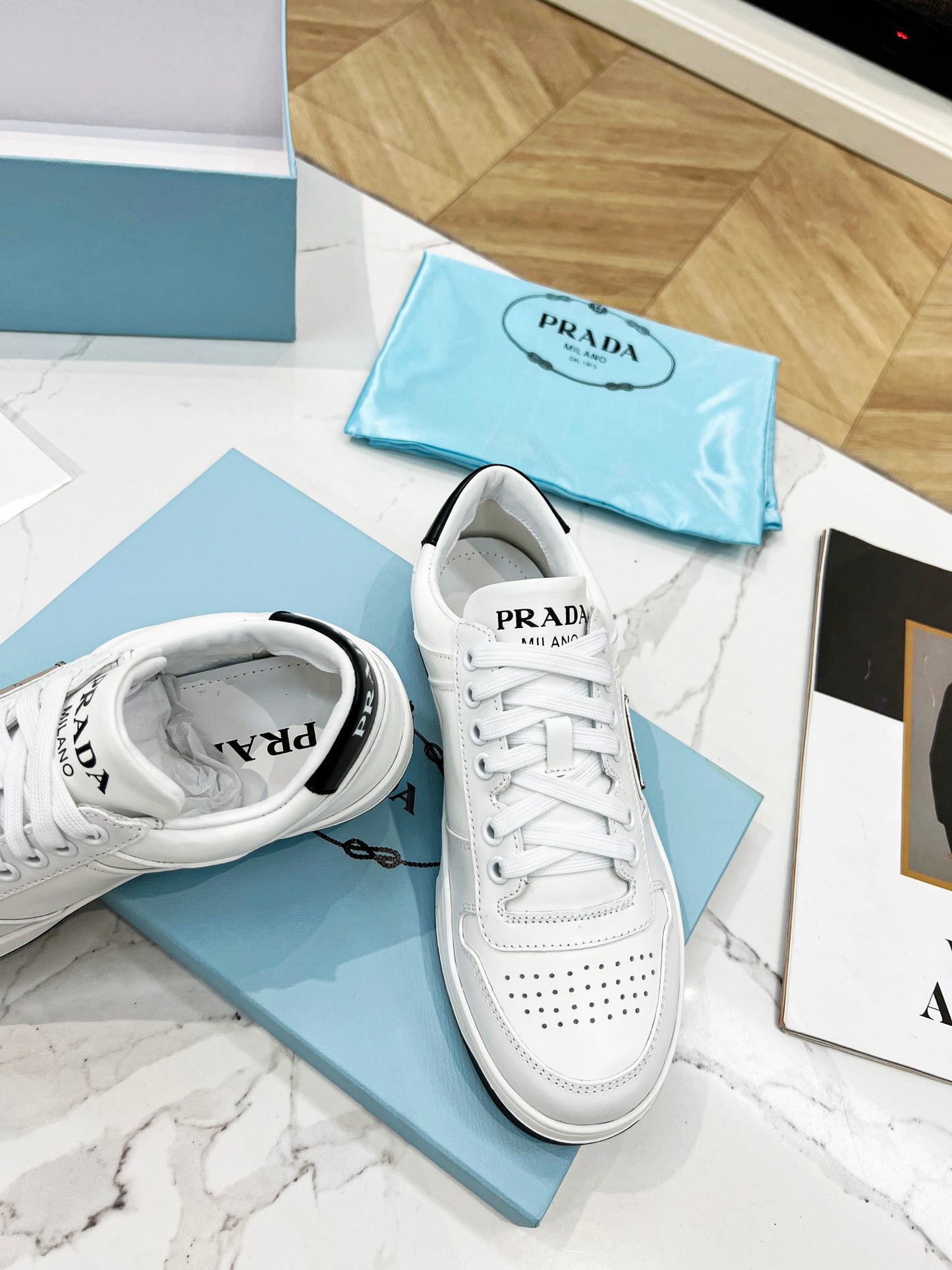 Prada 2023 Couple’s Leather Loafers – Premium Edition