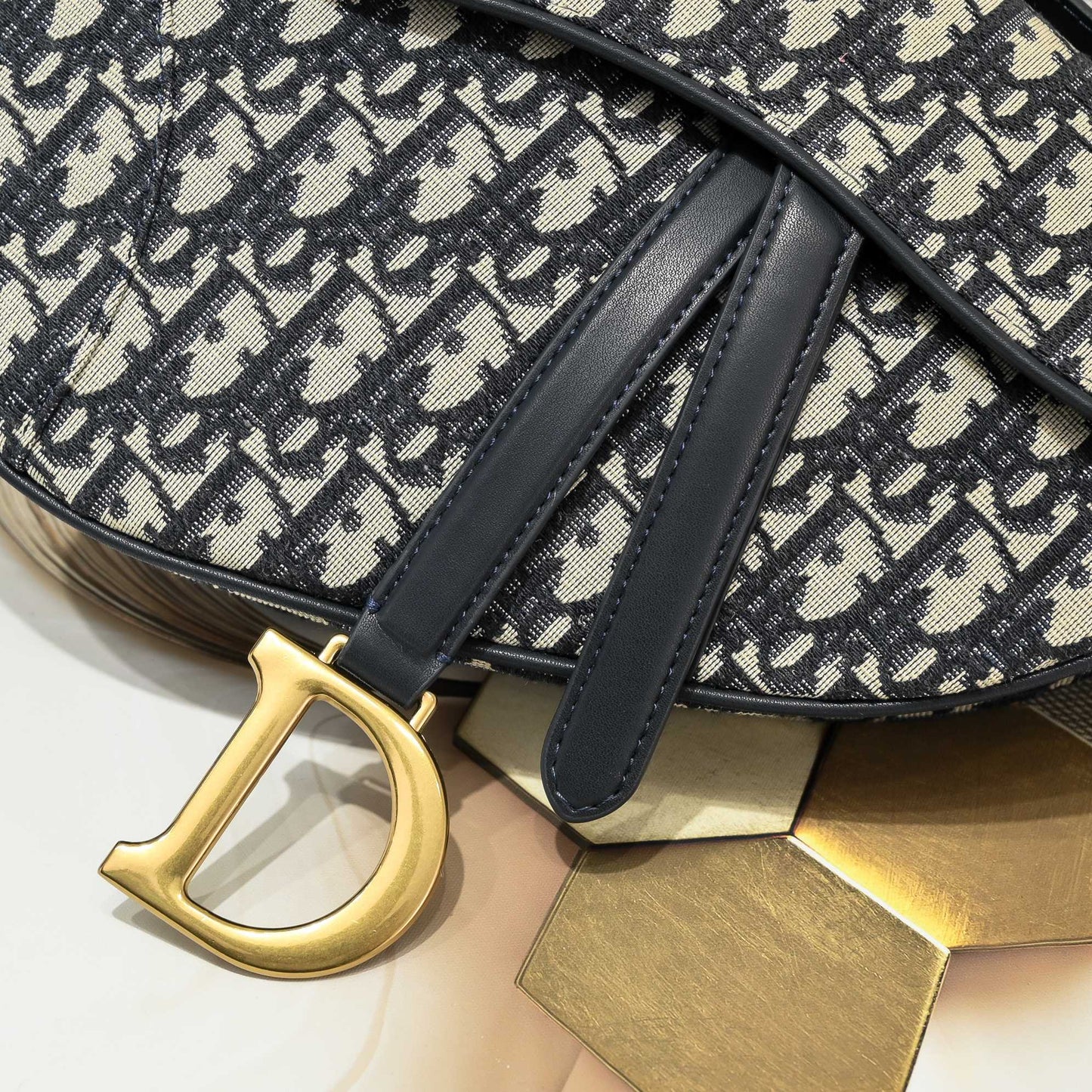 Dior Saddle Bag – Oblique Canvas  Top Market Version + Gift Box
