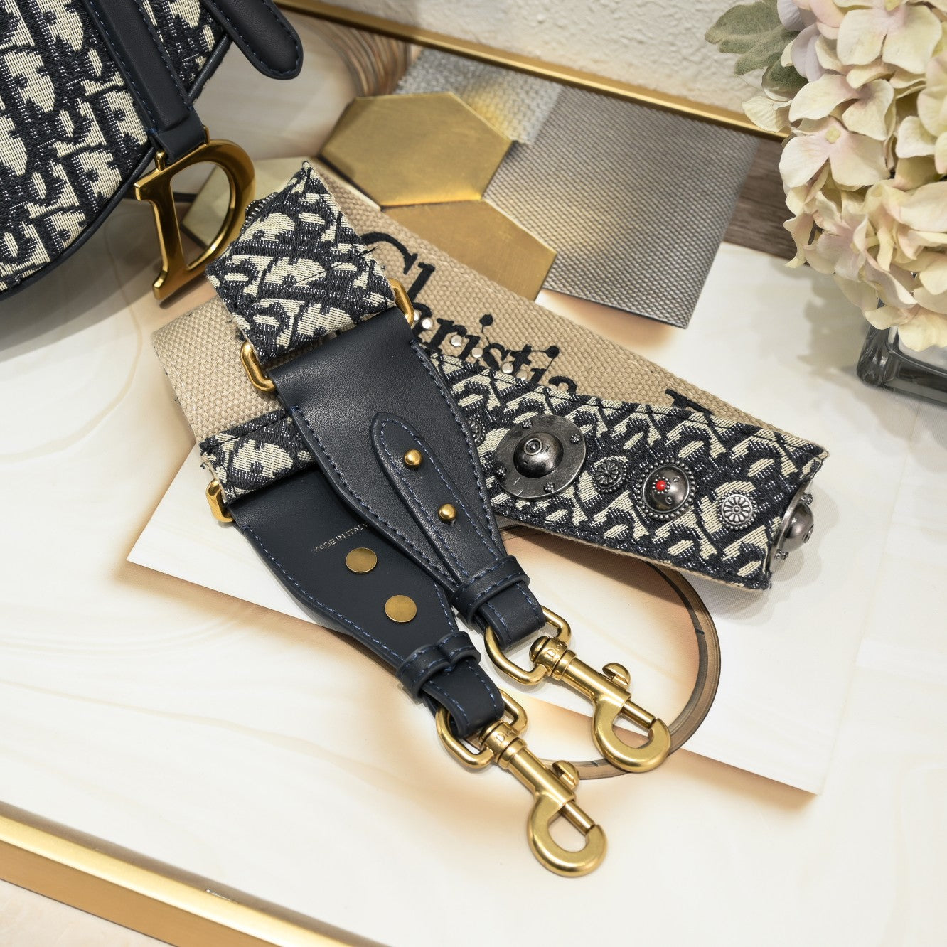 Dior Saddle Bag – Oblique Canvas  Top Market Version + Gift Box