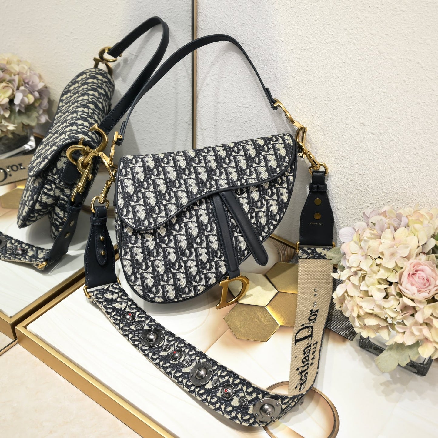 Dior Saddle Bag – Oblique Canvas  Top Market Version + Gift Box