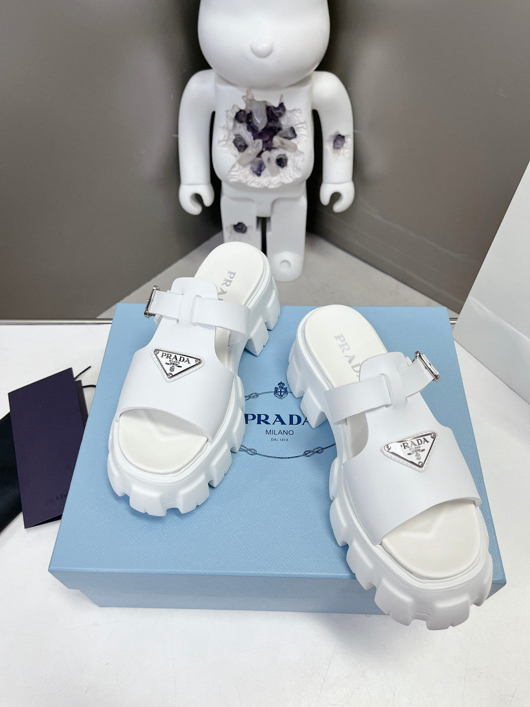 Prada 2023 Spring/Summer Chunky Rubber Sandals