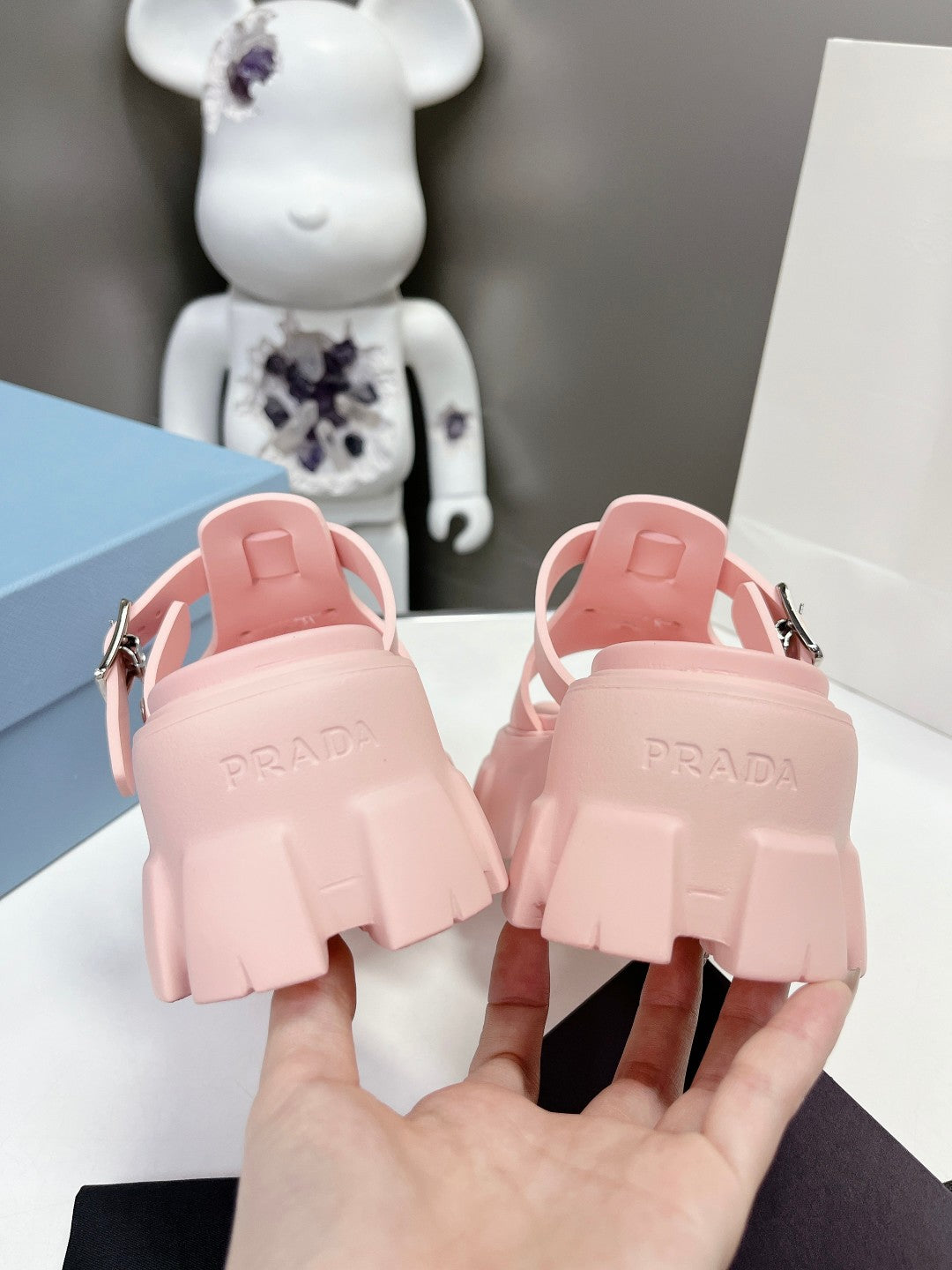 Prada 2023 Spring/Summer Chunky Rubber Sandals