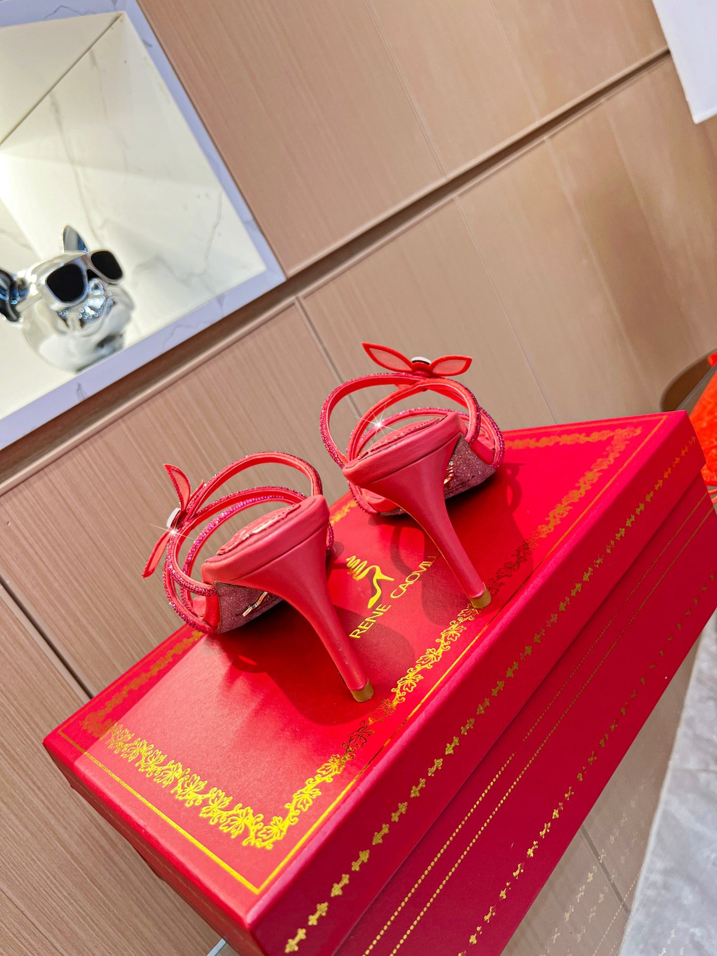 Rene Caovilla 2023 Buttreflower Crystal Sandals – Spring Butterfly Edition