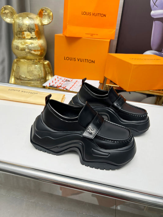 Louis Vuitton Classic Loafers – Unisex Leather Edition