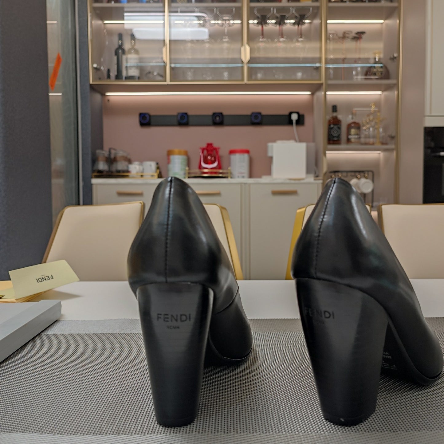 Fendi 2024 Wood-Grain Block Heel Collection – VIP Limited Edition
