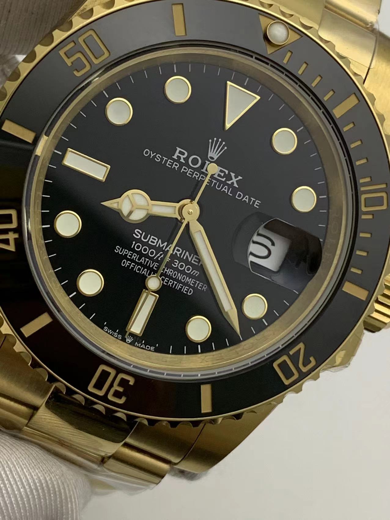 Submariner 41mm – Yellow Gold Style Watch