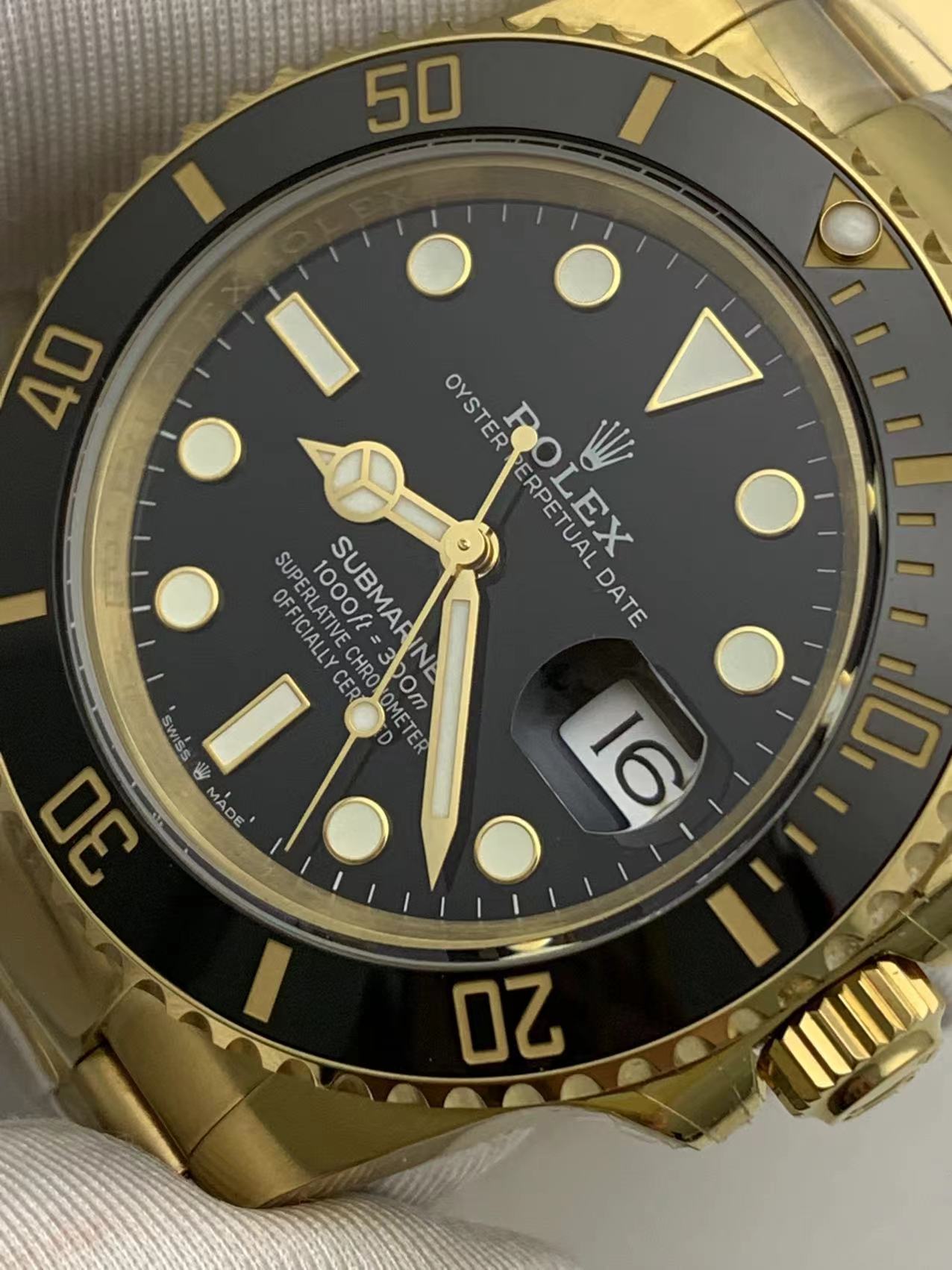 Submariner 41mm – Yellow Gold Style Watch