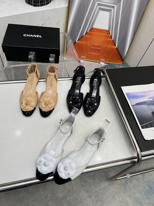 CHANEL Elegant Slide Sandals – Premium Sheepskin