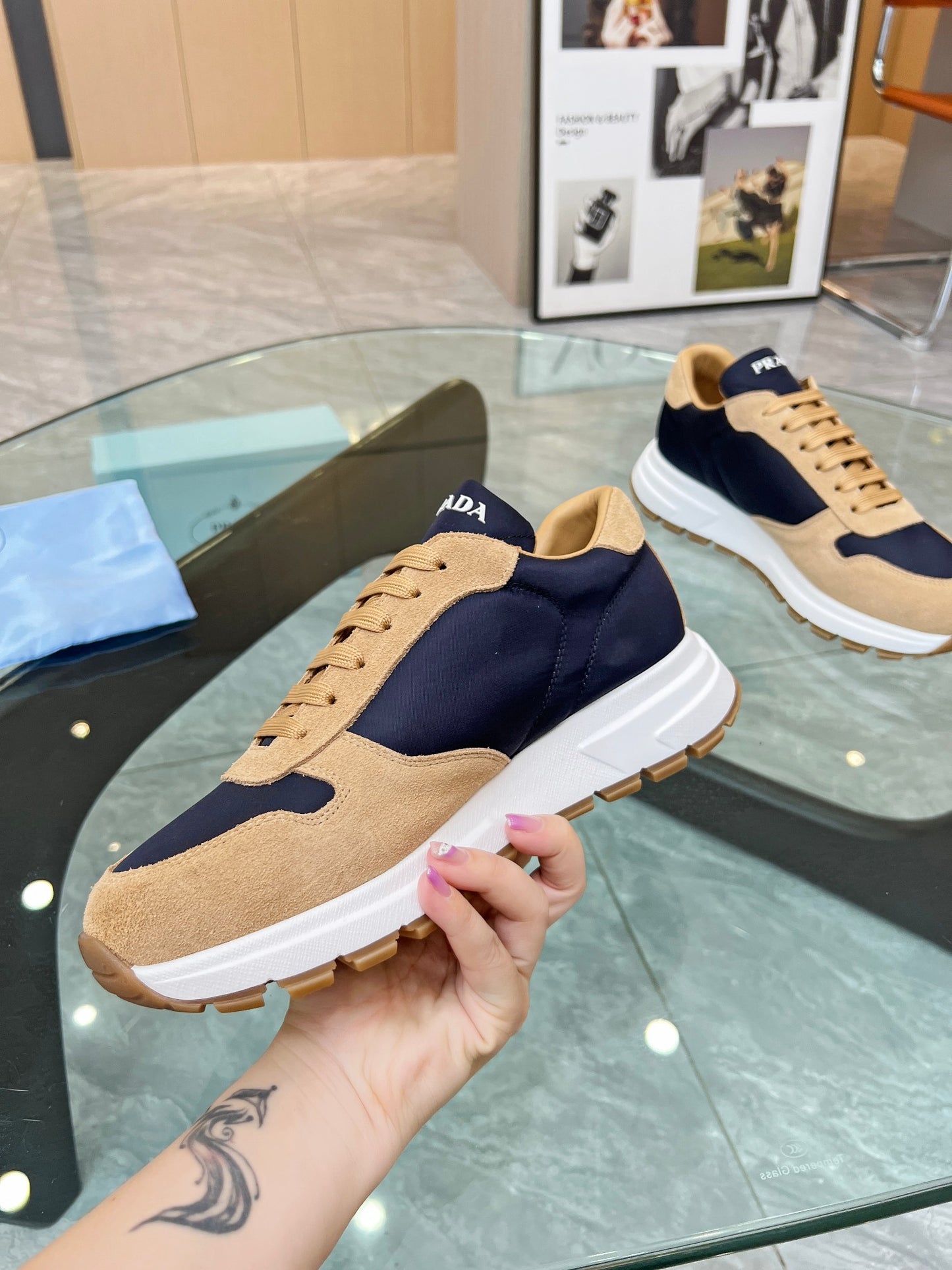 Prada 2024 Couple’s Must-Have Sneakers – 1:1 Premium Replica