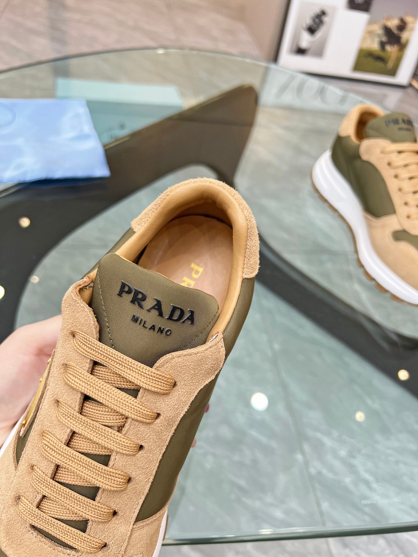 Prada 2024 Couple’s Sneaker Drop – 1:1 Replica, Waterproof & Luxe