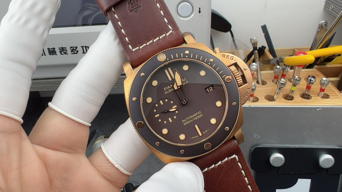 Panerai Submersible Bronzo PAM968 47mm Bronze Case