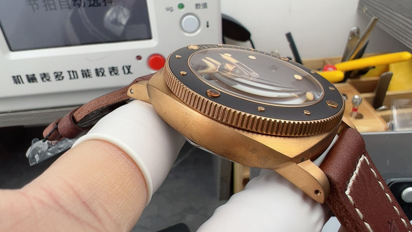 Panerai Submersible Bronzo PAM968 47mm Bronze Case