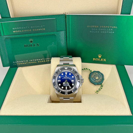 Rolex Deepsea – Blue-Green Lume 44mm Premium Replica Dive Watch