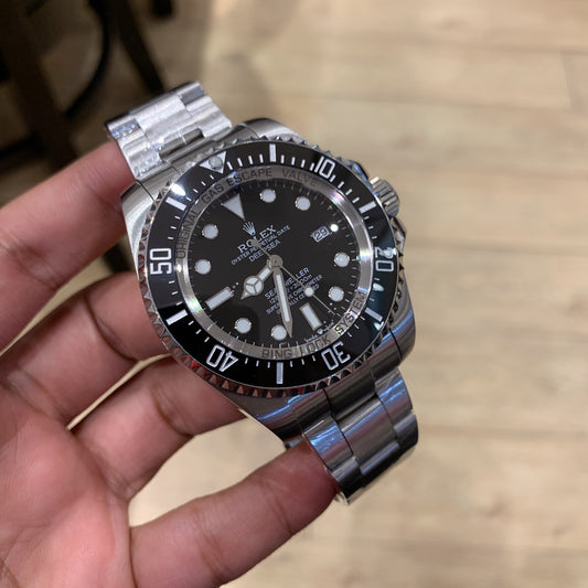 Rolex Deepsea – Blue-Green Lume 44mm Replica with Ceramic Bezel