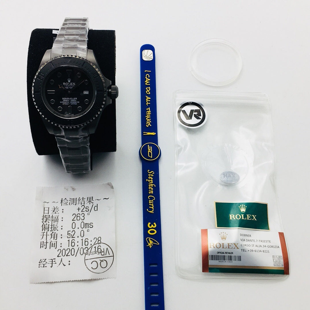 Deepsea Pro – 2020 Custom Gunmetal Matte Rolex-Style Watch