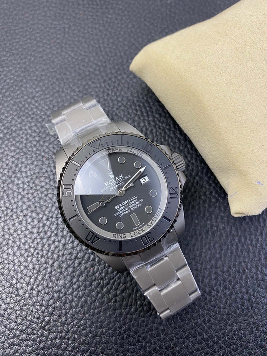 Deepsea Pro – Custom Gunmetal Matte 44mm Dive Watch