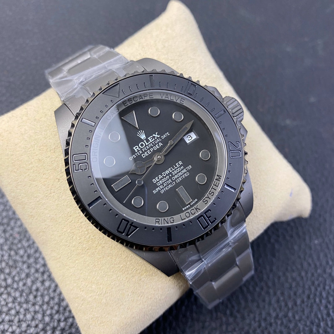 Deepsea Pro – Custom Gunmetal Matte 44mm Dive Watch