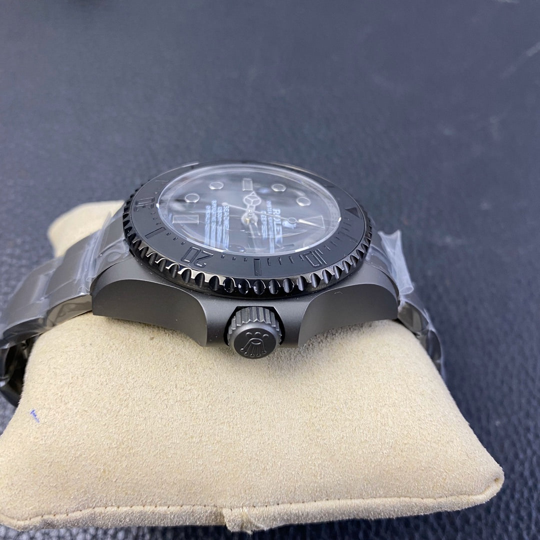Deepsea Pro – Custom Gunmetal Matte 44mm Dive Watch