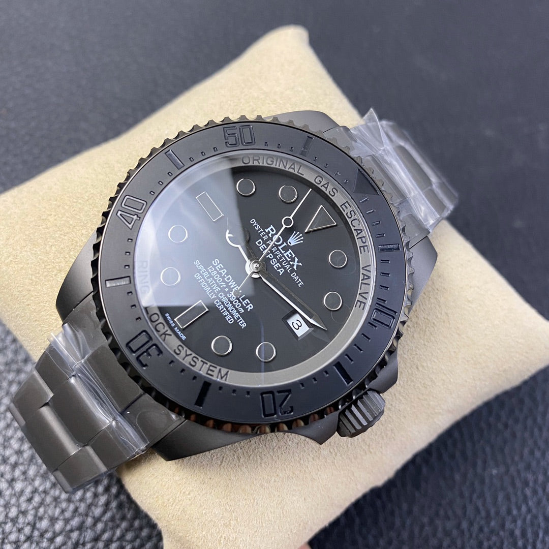 Deepsea Pro – Custom Gunmetal Matte 44mm Dive Watch