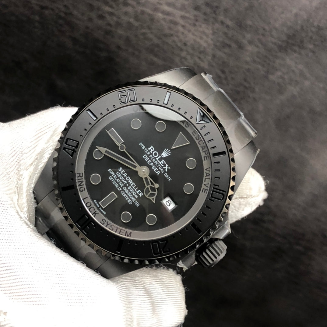 Deepsea Pro – Custom Gunmetal Matte Steel Dive Watch