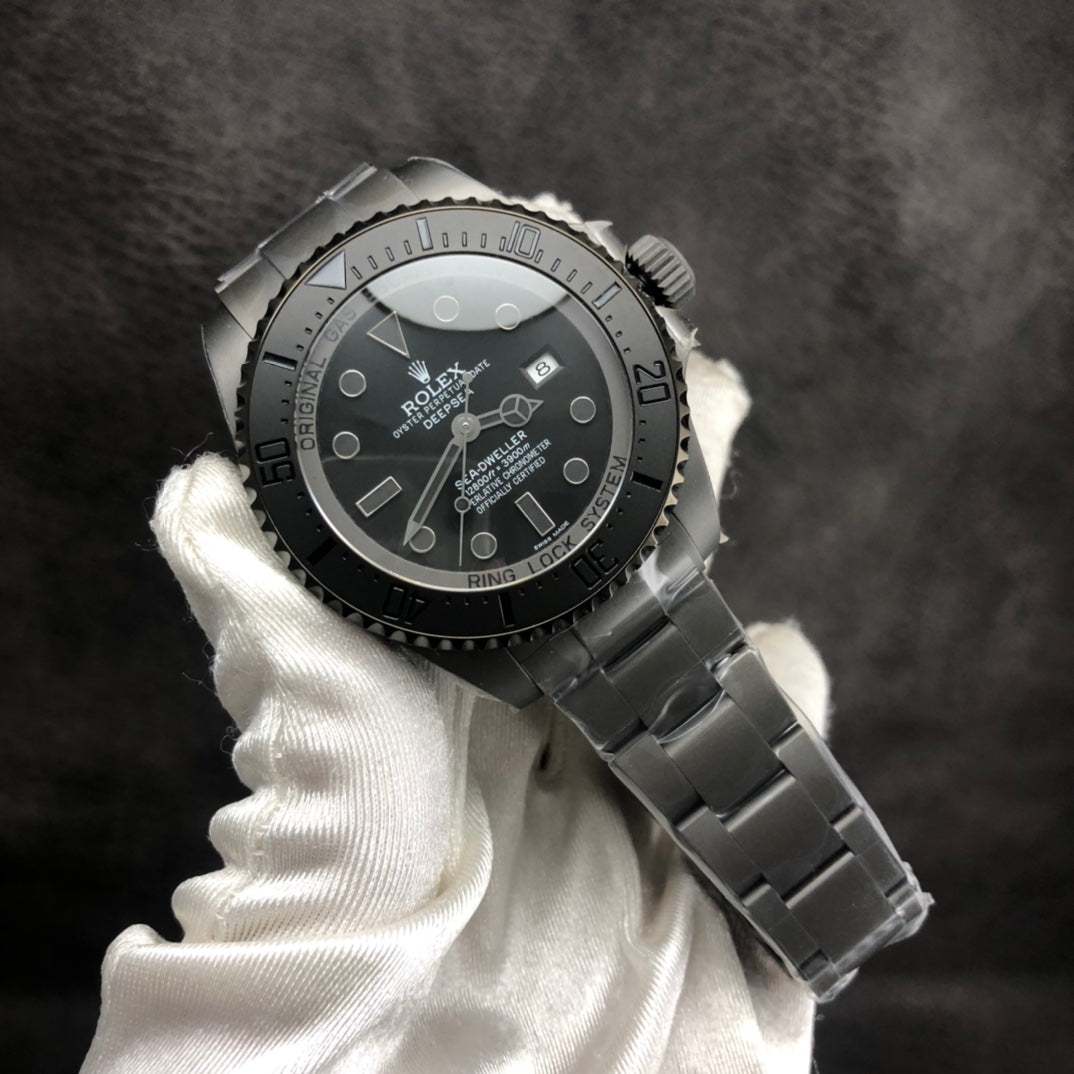 Deepsea Pro – Custom Gunmetal Matte Steel Dive Watch
