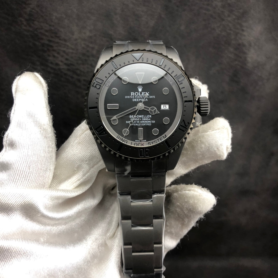 Deepsea Pro – Custom Gunmetal Matte Steel Dive Watch