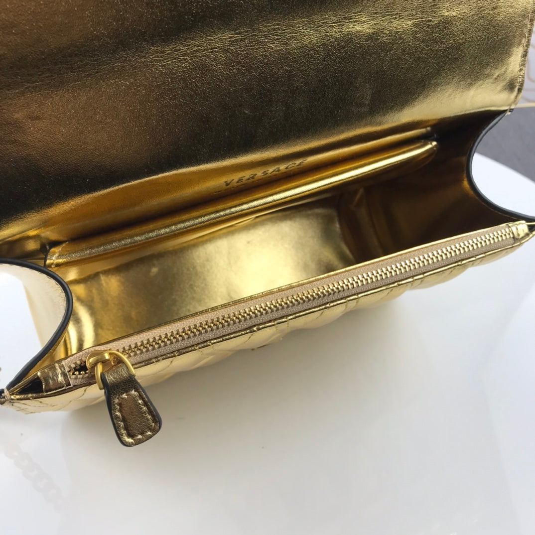 Virtus Quilted Leather Bag – Inspired by Roman Divinity