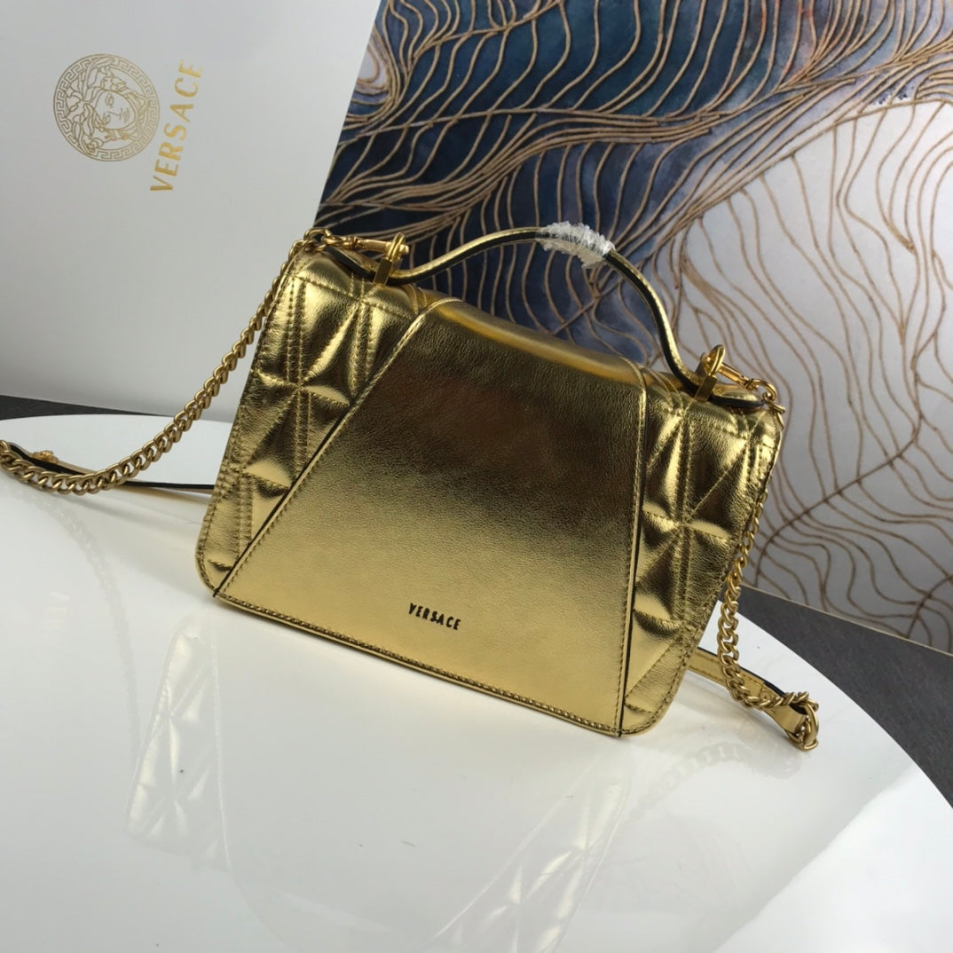 Virtus Quilted Leather Bag – Inspired by Roman Divinity