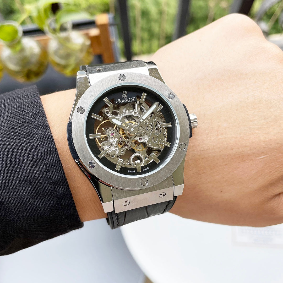 Hublot Boutique Men's Watch – White Shell / Rose Shell | Automatic 42mm