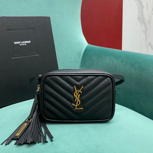 YSL LOU Mini Camera Bag – Model 534817 | Soft Leather, Everyday Elegance