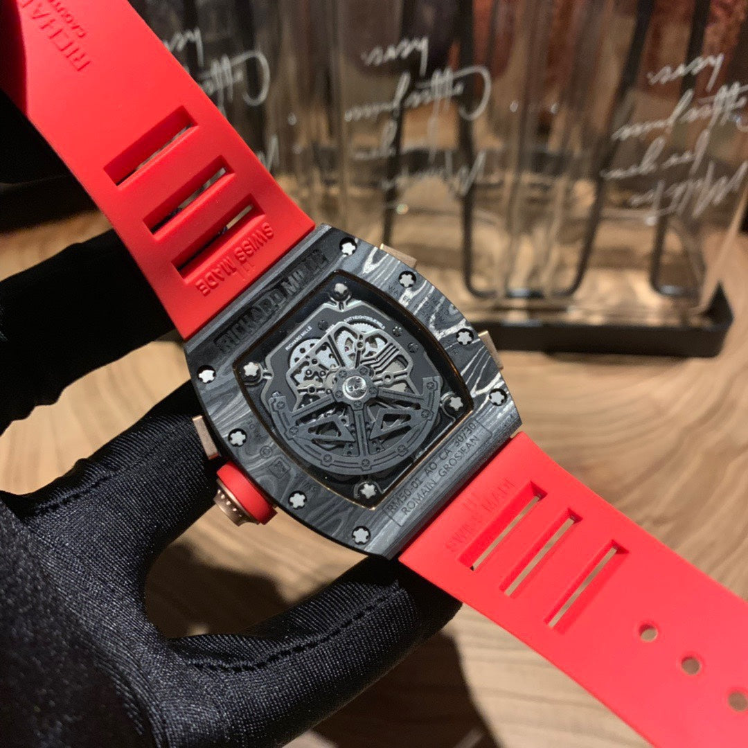 Richard Mille F1 Edition – Carbon Fiber & Jade Luminous Watch