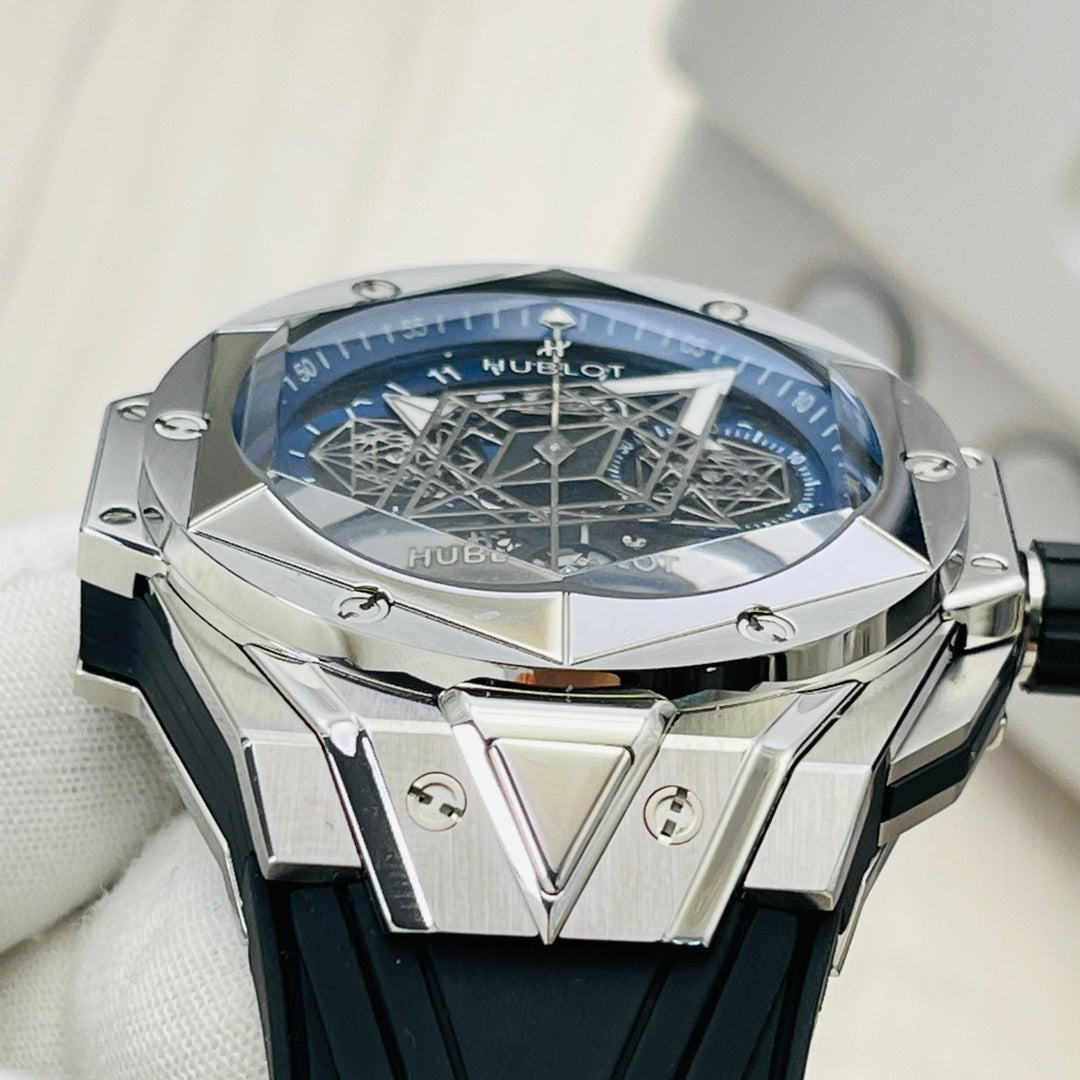 Hublot Big Bang Sang Bleu II 45mm Tattoo Watch (Top Replica)
