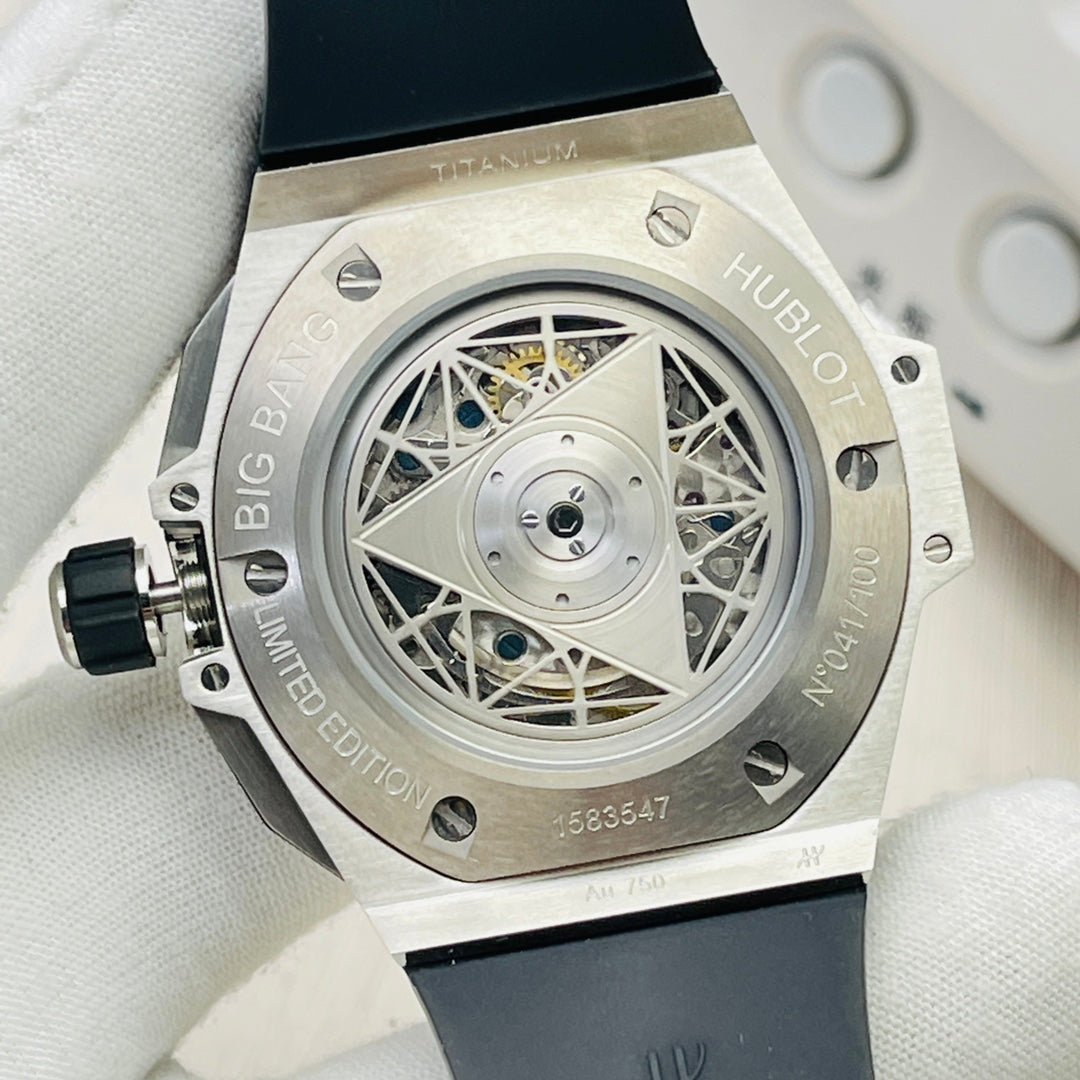 Hublot Big Bang Sang Bleu II 45mm Tattoo Watch (Top Replica)