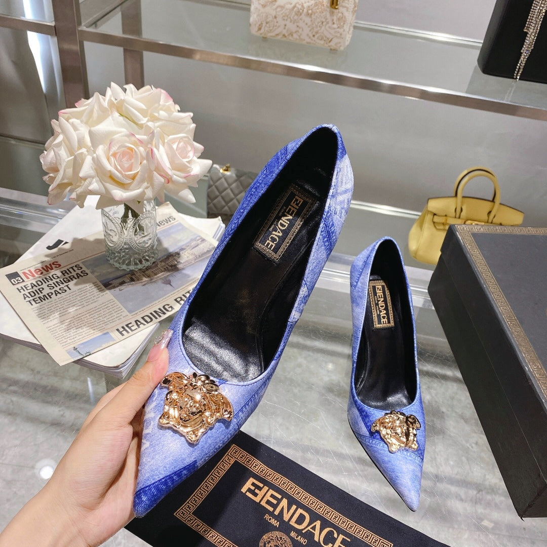 Fendi x Versace Medusa Heel – SS Runway Edition (Premium Version)