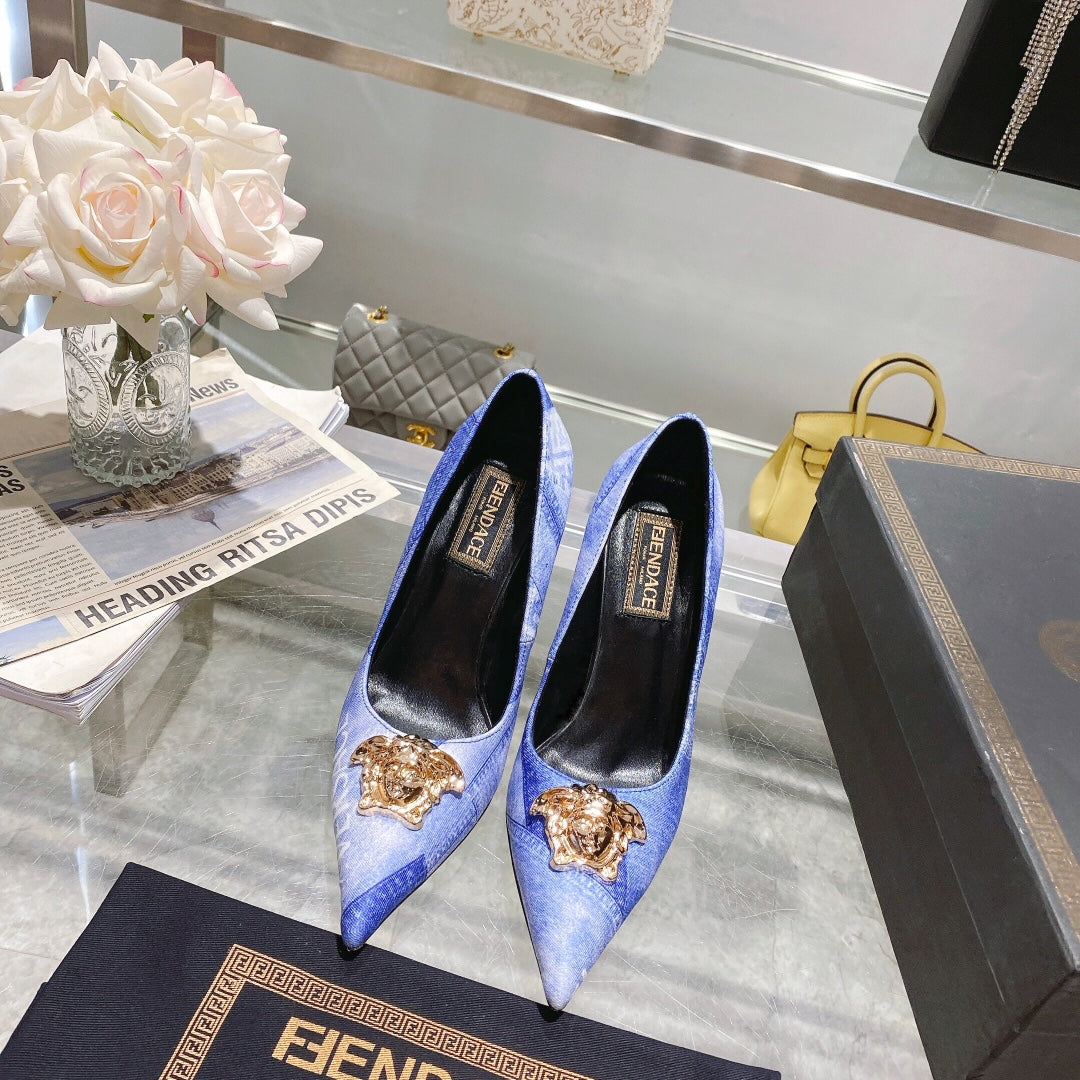 Fendi x Versace Medusa Heel – SS Runway Edition (Premium Version)
