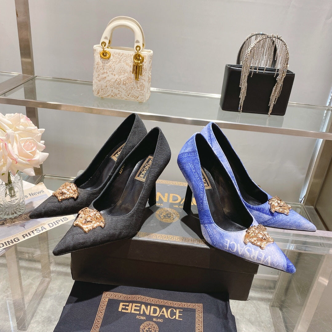 Fendi x Versace Medusa Heel – SS Runway Edition (Premium Version)
