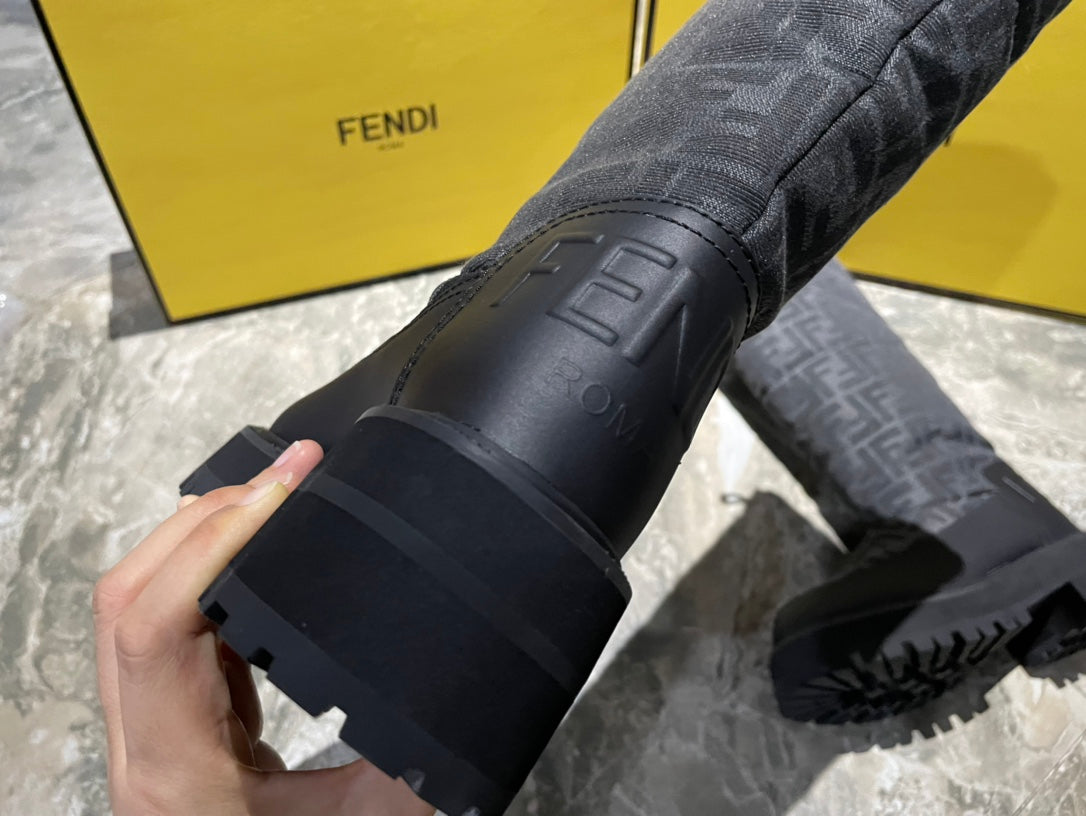 FENDI Signature Martin Boots – Fall/Winter Edition