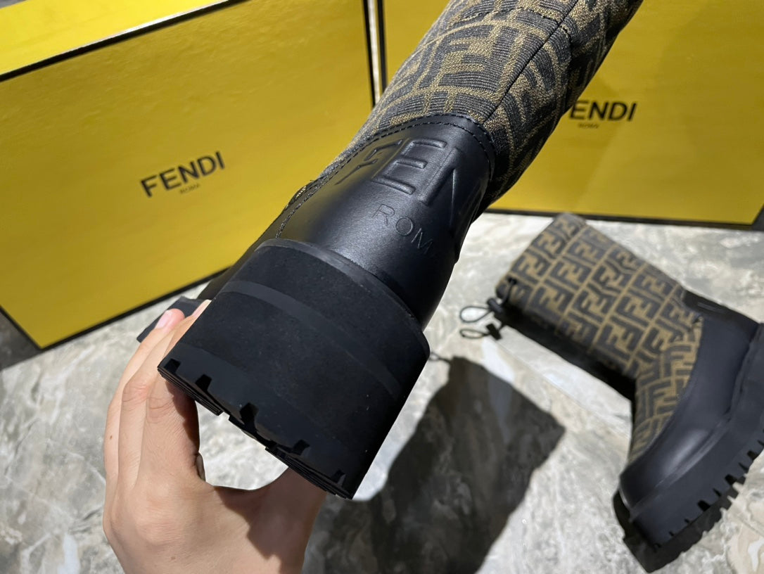 FENDI Runway Martin Boots – Fall/Winter Collection