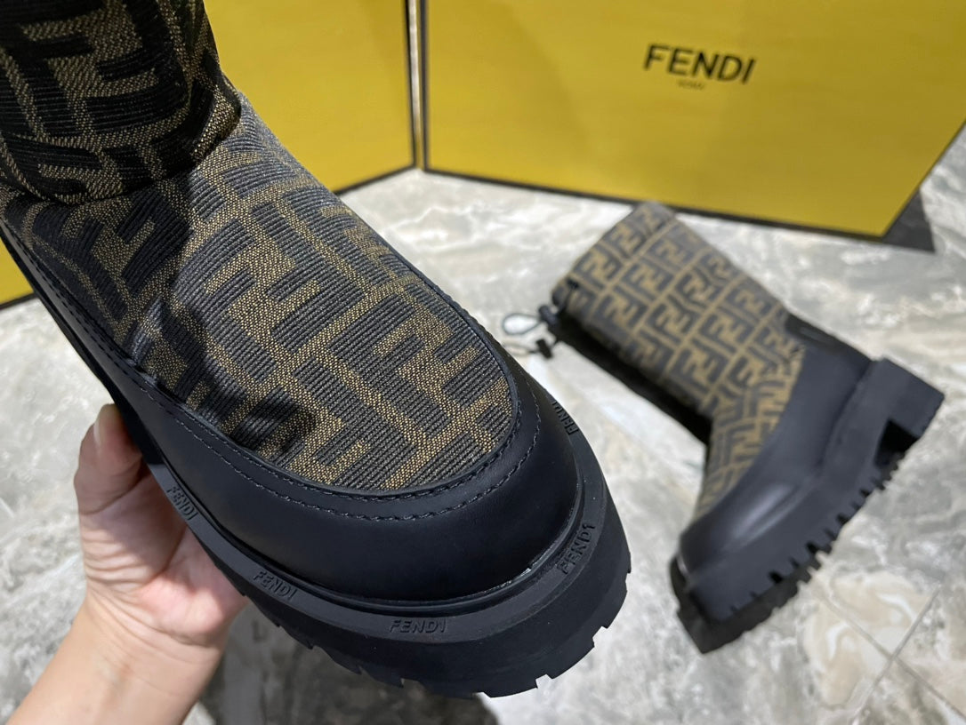 FENDI Runway Martin Boots – Fall/Winter Collection