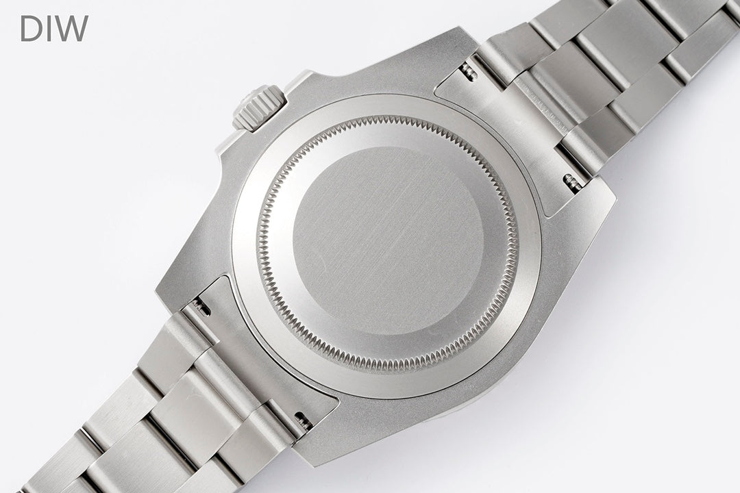 Submariner Parakeet – Custom White Ceramic Bezel & Grey Dial