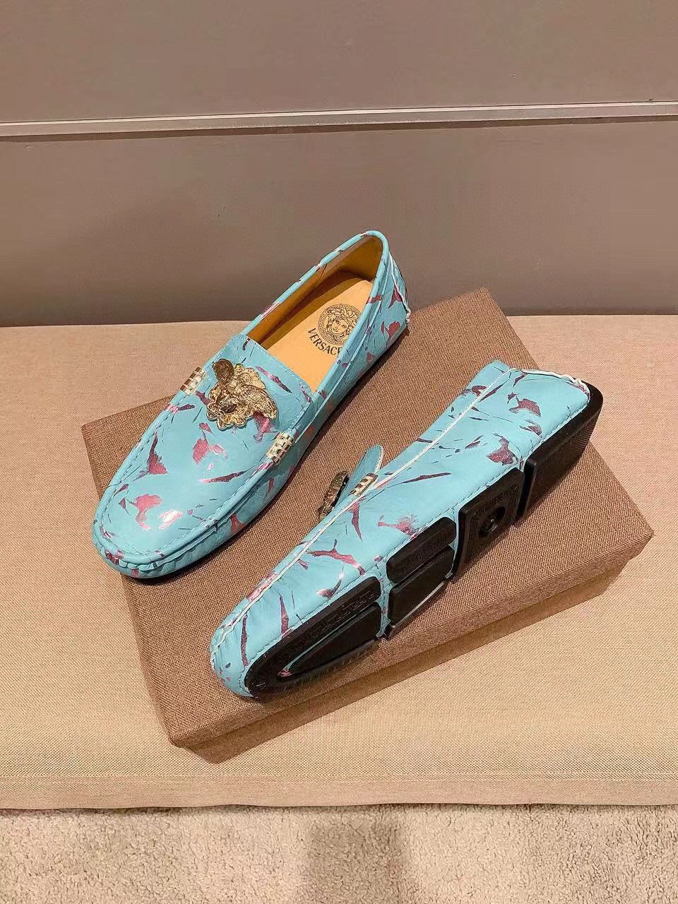 Versace Premium Italian Leather Sneakers