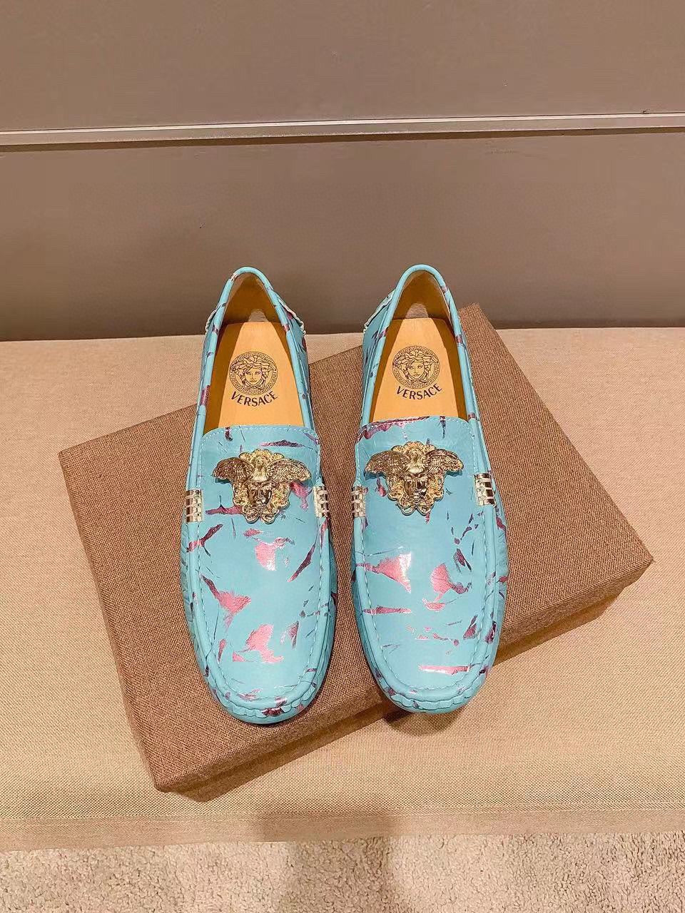 Versace Premium Italian Leather Sneakers