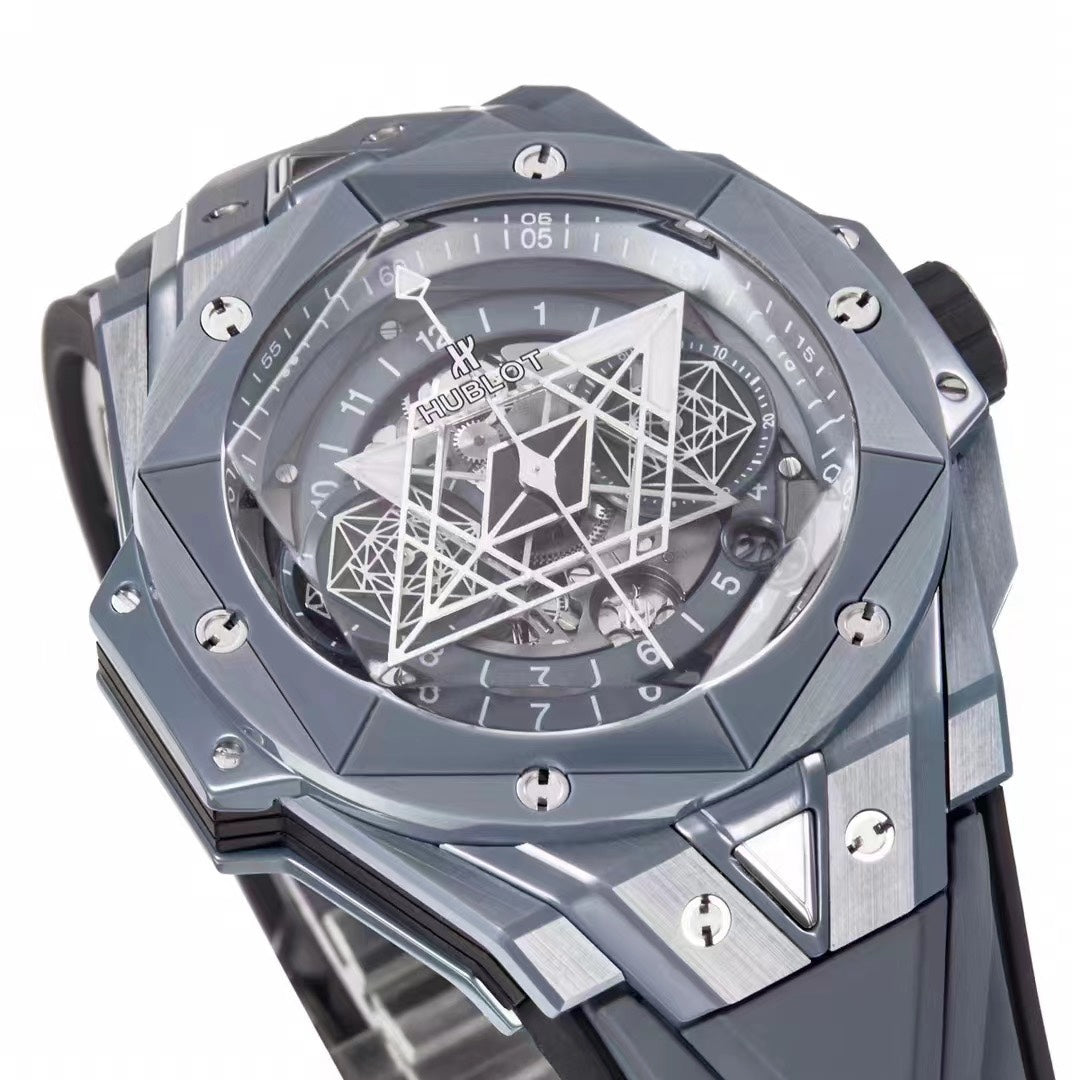 Hublot Big Bang Unico – Gray Ceramic Breakthrough Edition