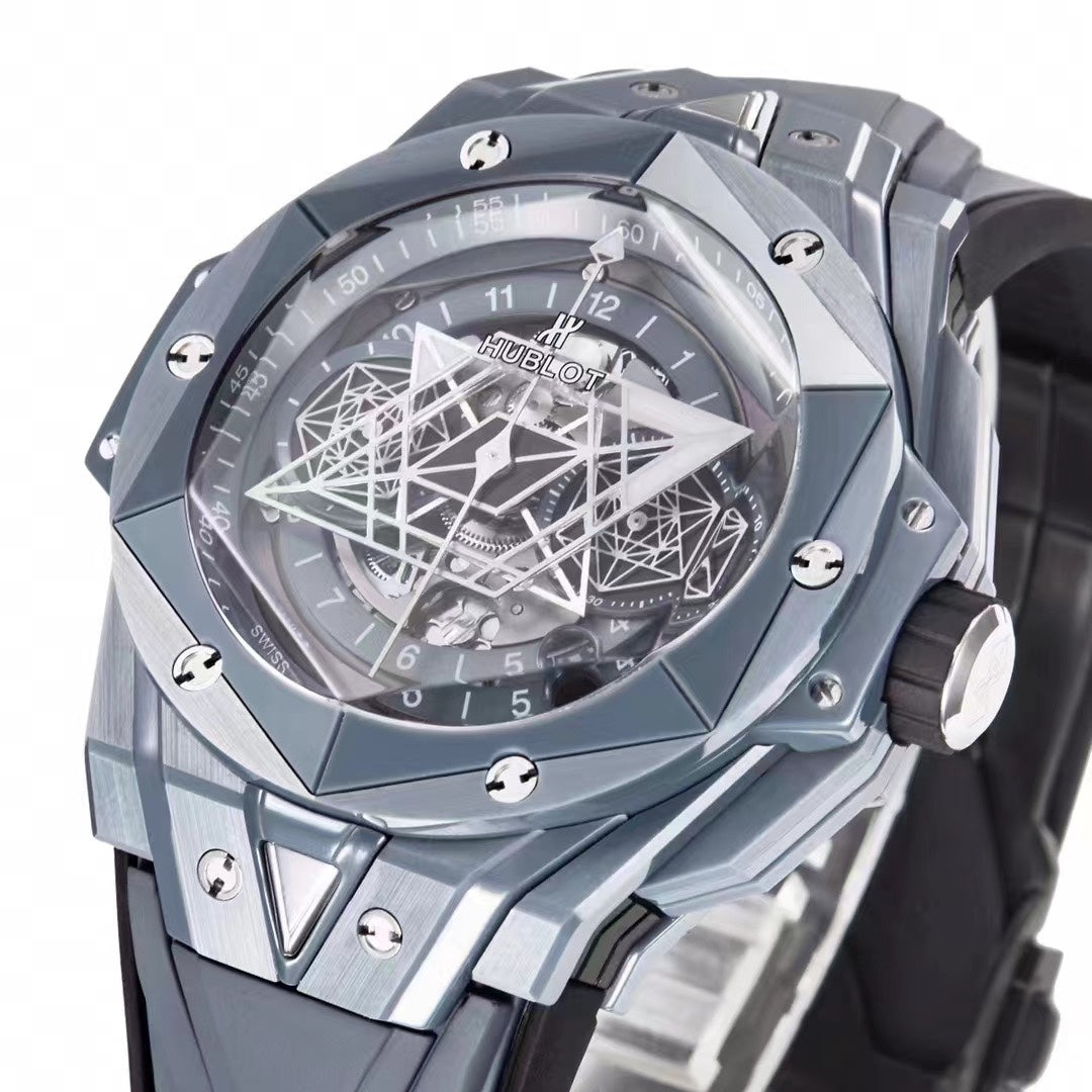 Hublot Big Bang Unico – Gray Ceramic Breakthrough Edition